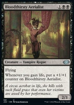 Bloodthirsty Aerialist⁣ - Jumpstart 2022⁣ (Uncommon)⁣ [381]