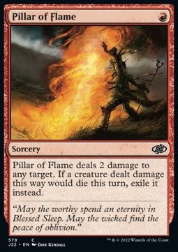Pillar of Flame⁣ - Jumpstart 2022⁣ (Common)⁣ [579]