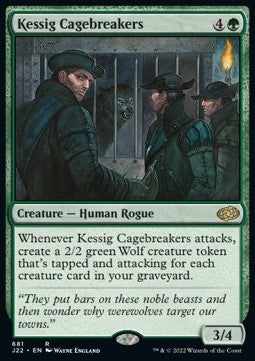 Kessig Cagebreakers⁣ - Jumpstart 2022⁣ (Rare)⁣ [681]