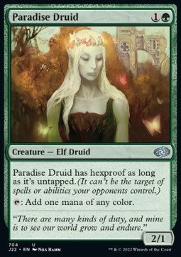 Paradise Druid⁣ - Jumpstart 2022⁣ (Uncommon)⁣ [704]