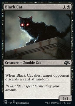 Black Cat⁣ - Jumpstart 2022⁣ (Common)⁣ [377]