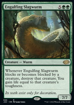 Engulfing Slagwurm⁣ - Jumpstart 2022⁣ (Rare)⁣ [655]