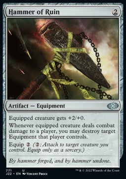 Hammer of Ruin⁣ - Jumpstart 2022⁣ (Uncommon)⁣ [771]