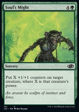 Soul's Might⁣ - Jumpstart 2022⁣ (Common)⁣ [731]