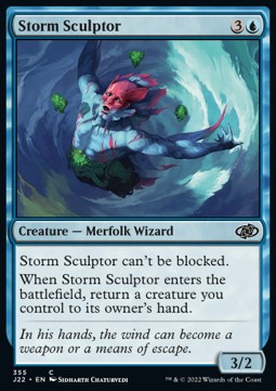 Storm Sculptor⁣ - Jumpstart 2022⁣ (Common)⁣ [355]