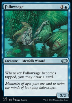 Fallowsage⁣ - Jumpstart 2022⁣ (Uncommon)⁣ [297]