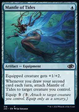 Mantle of Tides⁣ - Jumpstart 2022⁣ (Common)⁣ [318]
