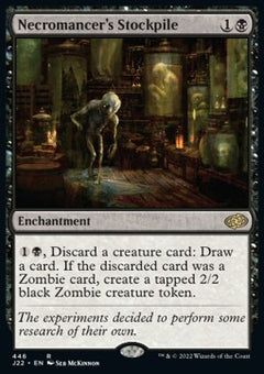Necromancer's Stockpile⁣ - Jumpstart 2022⁣ (Rare)⁣ [446]