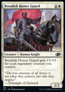 Benalish Honor Guard⁣ - Jumpstart 2022⁣ (Common)⁣ [155]
