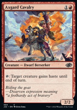 Axgard Cavalry⁣ - Jumpstart 2022⁣ (Common)⁣ [494]