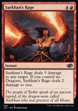 Sarkhan's Rage⁣ - Jumpstart 2022⁣ (Common)⁣ [594]