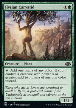 Ilysian Caryatid⁣ - Jumpstart 2022⁣ (Common)⁣ [676]
