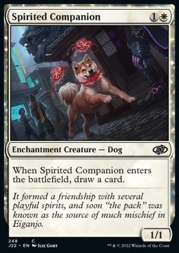 Spirited Companion⁣ - Jumpstart 2022⁣ (Common)⁣ [248]