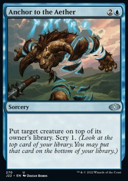 Anchor to the Aether⁣ - Jumpstart 2022⁣ (Uncommon)⁣ [270]