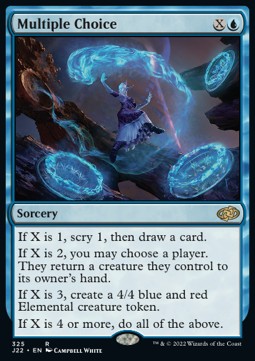 Multiple Choice⁣ - Jumpstart 2022⁣ (Rare)⁣ [325]