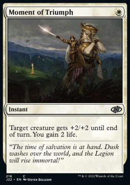 Moment of Triumph⁣ - Jumpstart 2022⁣ (Common)⁣ [218]
