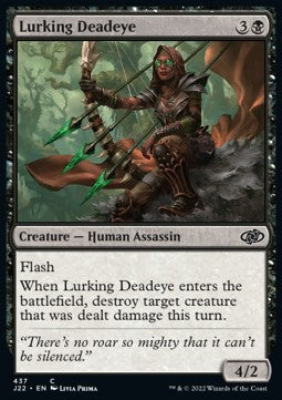Lurking Deadeye⁣ - Jumpstart 2022⁣ (Common)⁣ [437]