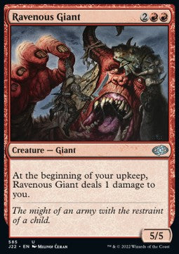 Ravenous Giant⁣ - Jumpstart 2022⁣ (Uncommon)⁣ [585]