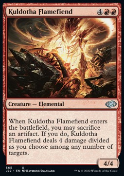 Kuldotha Flamefiend⁣ - Jumpstart 2022⁣ (Uncommon)⁣ [565]