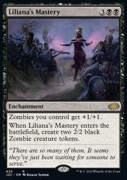 Liliana's Mastery⁣ - Jumpstart 2022⁣ (Rare)⁣ [435]