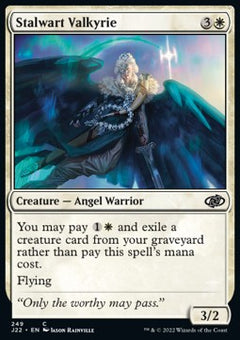 Stalwart Valkyrie⁣ - Jumpstart 2022⁣ (Common)⁣ [249]