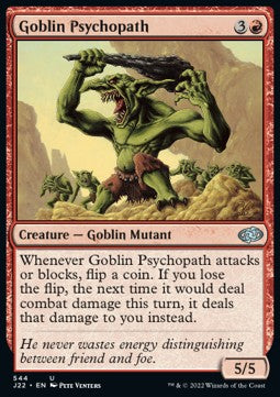 Goblin Psychopath⁣ - Jumpstart 2022⁣ (Uncommon)⁣ [544]