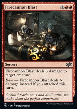 Firecannon Blast⁣ - Jumpstart 2022⁣ (Common)⁣ [533]