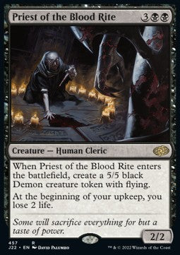 Priest of the Blood Rite⁣ - Jumpstart 2022⁣ (Rare)⁣ [457]
