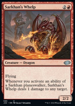 Sarkhan's Whelp⁣ - Jumpstart 2022⁣ (Uncommon)⁣ [595]