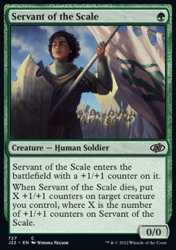 Servant of the Scale⁣ - Jumpstart 2022⁣ (Common)⁣ [727]