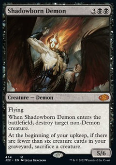 Shadowborn Demon⁣ - Jumpstart 2022⁣ (Mythic)⁣ [464]