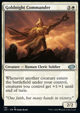 Goldnight Commander⁣ - Jumpstart 2022⁣ (Uncommon)⁣ [192]