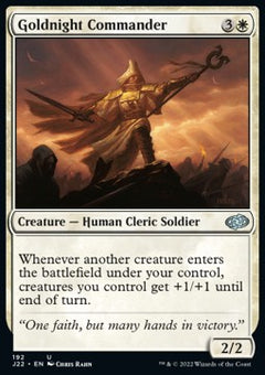 Goldnight Commander⁣ - Jumpstart 2022⁣ (Uncommon)⁣ [192]