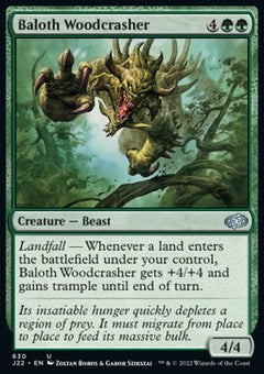 Baloth Woodcrasher⁣ - Jumpstart 2022⁣ (Uncommon)⁣ [630]