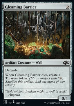 Gleaming Barrier⁣ - Jumpstart 2022⁣ (Common)⁣ [768]