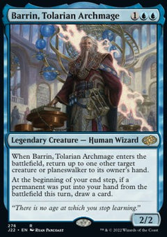 Barrin, Tolarian Archmage⁣ - Jumpstart 2022⁣ (Rare)⁣ [276]