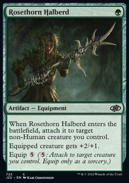 Rosethorn Halberd⁣ - Jumpstart 2022⁣ (Common)⁣ [722]
