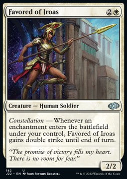 Favored of Iroas⁣ - Jumpstart 2022⁣ (Uncommon)⁣ [182]