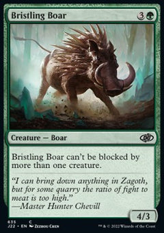 Bristling Boar⁣ - Jumpstart 2022⁣ (Common)⁣ [635]