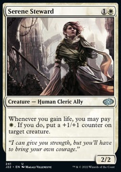 Serene Steward⁣ - Jumpstart 2022⁣ (Uncommon)⁣ [241]