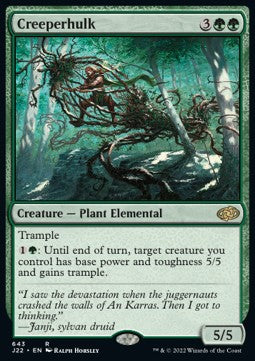 Creeperhulk⁣ - Jumpstart 2022⁣ (Rare)⁣ [643]