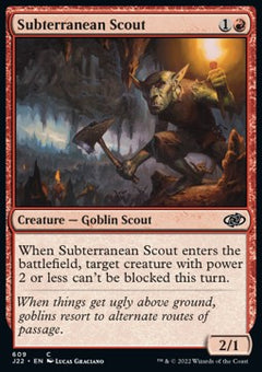 Subterranean Scout⁣ - Jumpstart 2022⁣ (Common)⁣ [609]