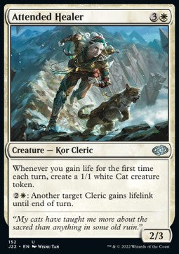 Attended Healer⁣ - Jumpstart 2022⁣ (Uncommon)⁣ [152]