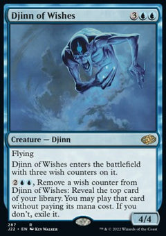 Djinn of Wishes⁣ - Jumpstart 2022⁣ (Rare)⁣ [287]