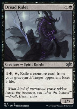 Dread Rider⁣ - Jumpstart 2022⁣ (Common)⁣ [404]