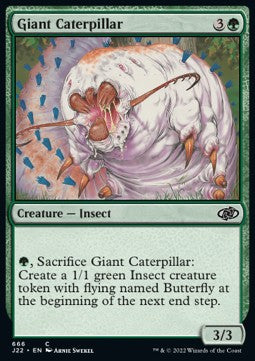 Giant Caterpillar⁣ - Jumpstart 2022⁣ (Common)⁣ [666]