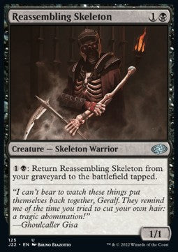 Reassembling Skeleton⁣ - Jumpstart 2022⁣ (Uncommon)⁣ [125]