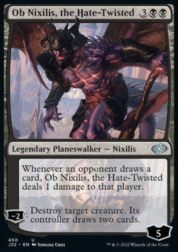Ob Nixilis, the Hate-Twisted⁣ - Jumpstart 2022⁣ (Uncommon)⁣ [450]