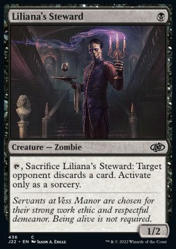Liliana's Steward⁣ - Jumpstart 2022⁣ (Common)⁣ [436]