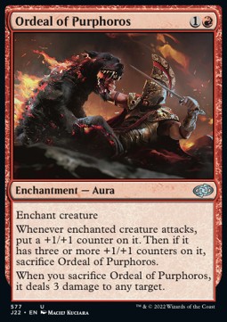 Ordeal of Purphoros⁣ - Jumpstart 2022⁣ (Uncommon)⁣ [577]